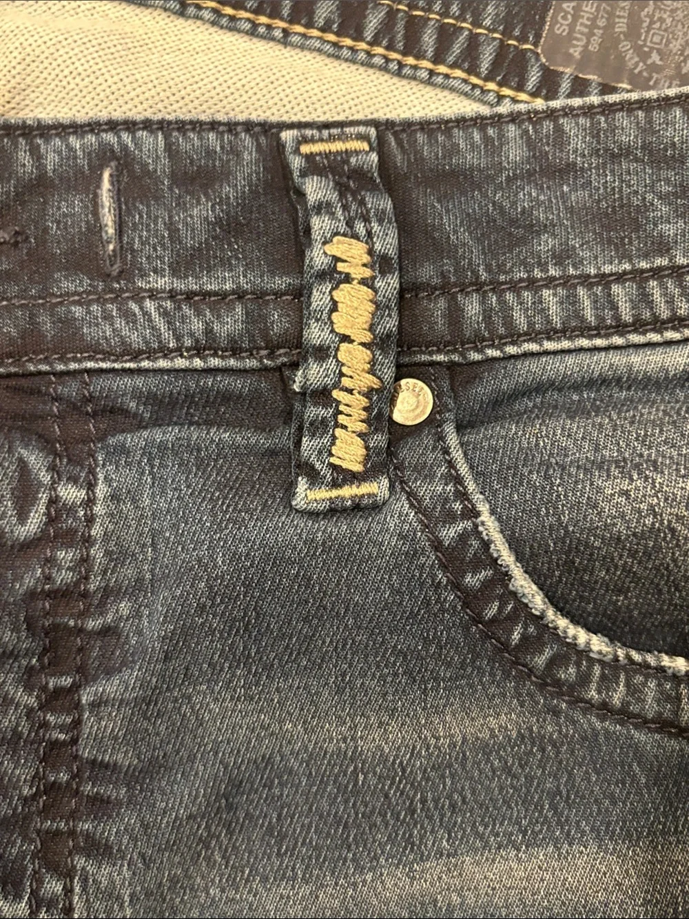 Diesel THAVRSP-NE 0684 Blue Denim Jeans size 34